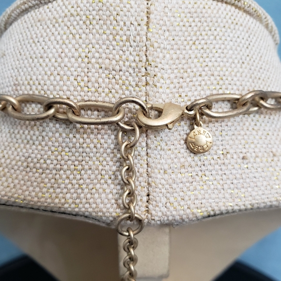 J. Crew Black and Opalescent Crystal Cluster Statement Necklace - Picture 9 of 10